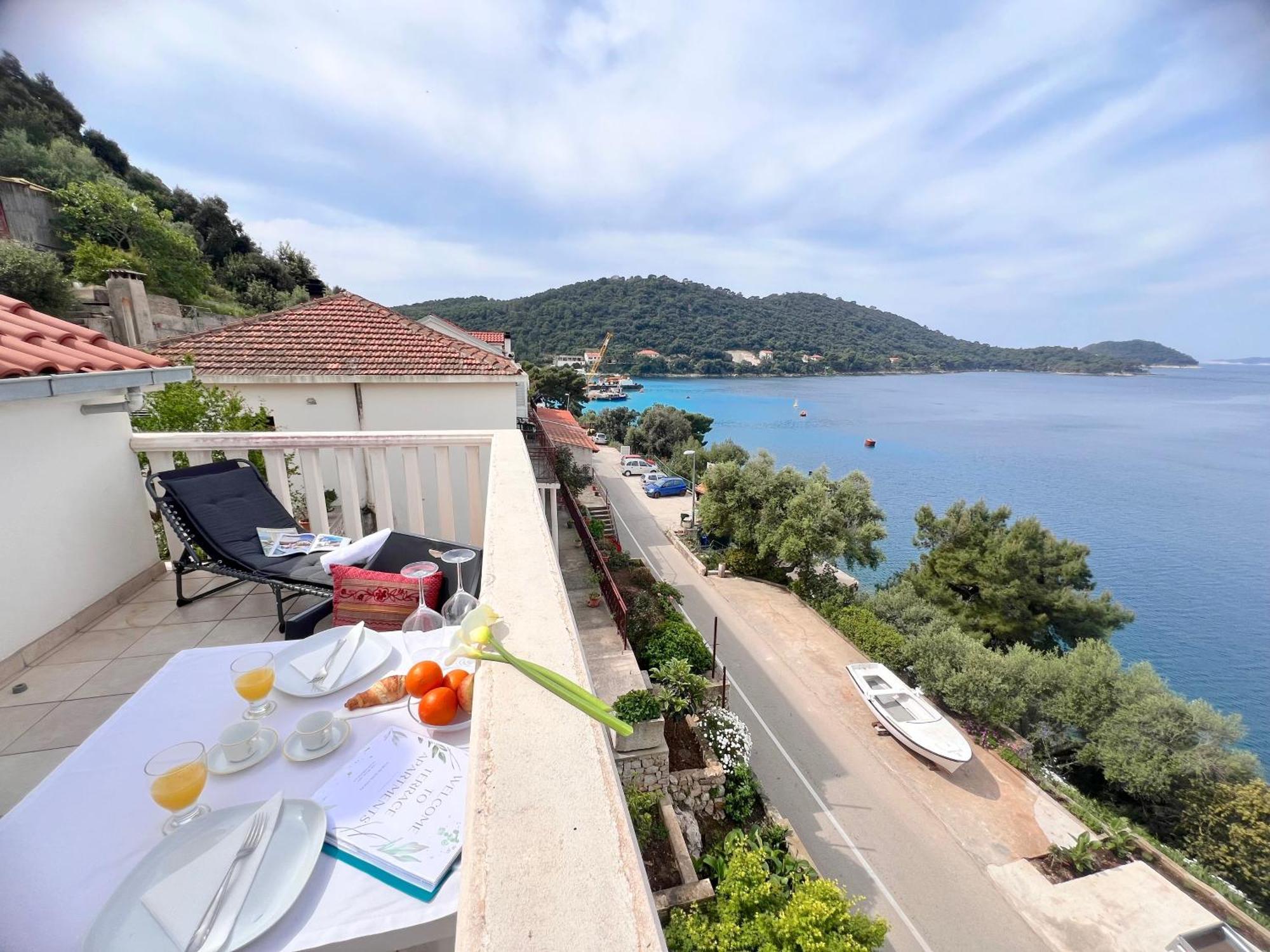 Terrace Studios With Panoramic Seaview Uble Extérieur photo
